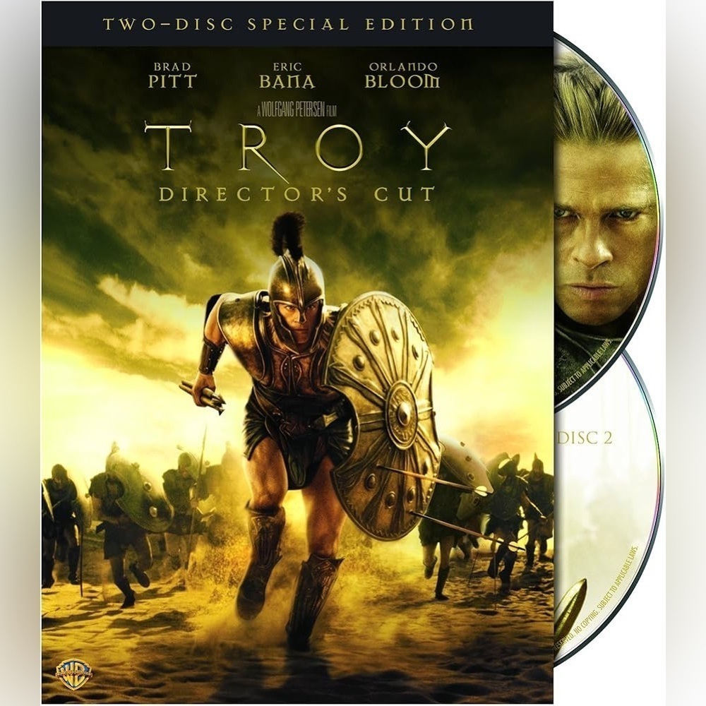 5/$25 Troy Director's Cut DVD Movie